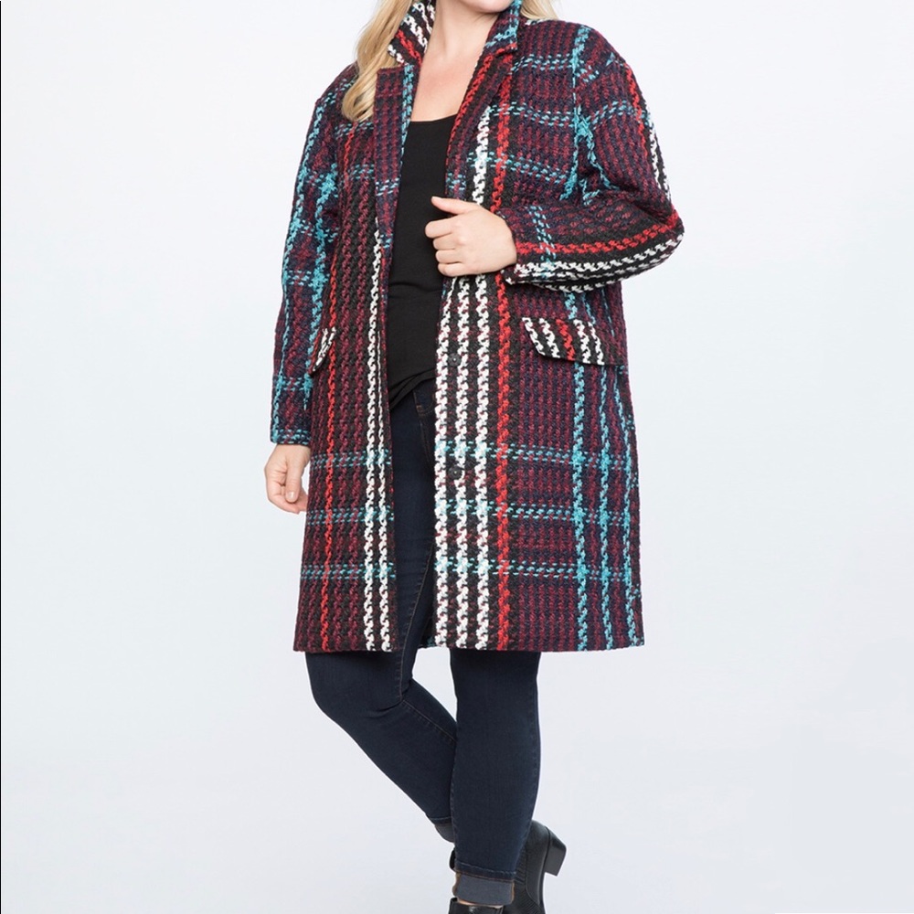 Multi color car coat